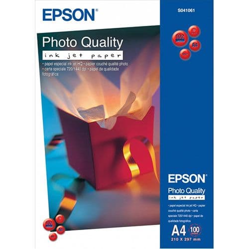 Papir Epson Photo Quality, 102g, A4, 100 listov