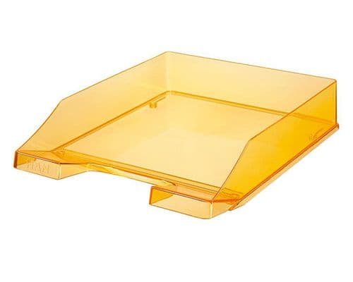 HAN pisemski odlagalnik Standard, prosojno oranžen