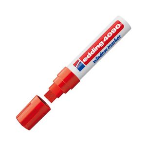 Edding kredni marker E-4090, 4-15mm, rdeč | MEGAtoner.si