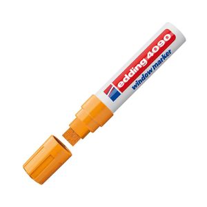 Edding kredni marker E-4090, 4-15mm, neon oranžen | MEGAtoner.si