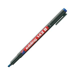 Edding OHP marker E-143, 1-3mm, moder | MEGAtoner.si