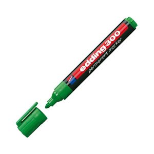 Edding marker permanentni E-300, okrogla konica, zelen | MEGAtoner.si