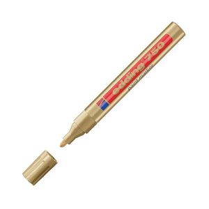 Edding marker z lakom E-750, 2-4mm, zlat | MEGAtoner.si