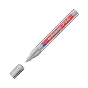 Edding marker z lakom E-750, 2-4mm, srebrn | MEGAtoner.si