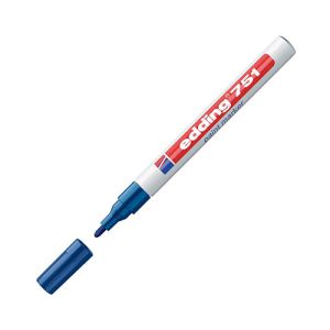 Edding marker z lakom E-751, 1-2mm, moder | MEGAtoner.si