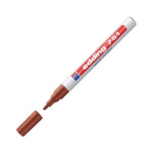 Edding marker z lakom E-751, 1-2mm, rjav | MEGAtoner.si