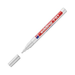 Edding marker z lakom E-751, 1-2mm, bel | MEGAtoner.si