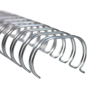 KLIPKO spirale žica 4,7mm, srebrne, 3:1 (100 kos) | MEGAtoner.si