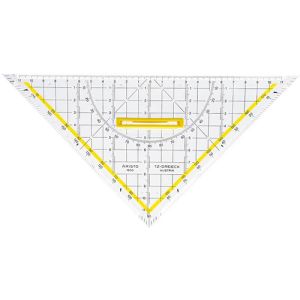 Aristo geo-trikotnik z držalom, 25cm | MEGAtoner.si