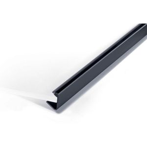 Durable profilna letvica 12mm (2912), črna (25 kos) | MEGAtoner.si