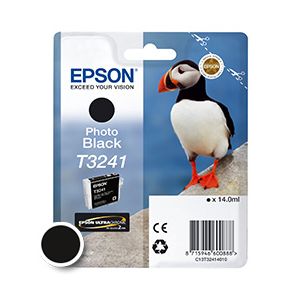 Kartuša Epson T3241 (C13T32414010), 14ml (original, črna) | MEGAtoner.si