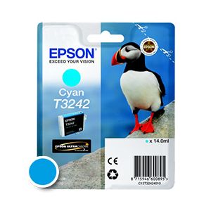 Kartuša Epson T3242 (C13T32424010), 14ml (original, modra) | MEGAtoner.si