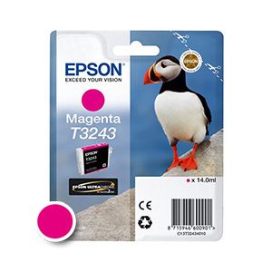 Kartuša Epson T3243 (C13T32434010), 14ml (original, škrlatna) | MEGAtoner.si