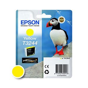 Kartuša Epson T3244 (C13T32444010), 14ml (original, rumena) | MEGAtoner.si