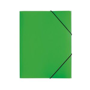 Pagna mapa z zavihki in elastiko A4, zelena | MEGAtoner.si