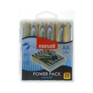 MAXELL baterija AA (LR6), alkalne, pvc pakiranje (24 kos) | MEGAtoner.si