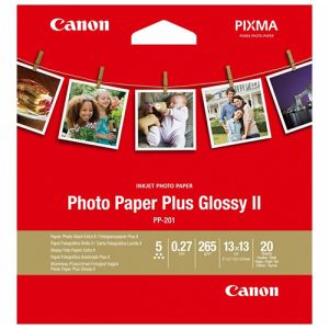 Papir Canon PP-201 Photo Paper Plus Glossy II, 265g, 13x13cm, 20 listov | MEGAtoner.si