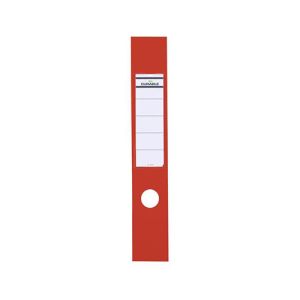 Durable etiketa za registrator (8090), rdeča (10 kos) | MEGAtoner.si