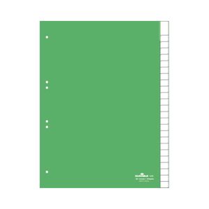 Durable ločilni listi A4 1/25 zeleni (6224) | MEGAtoner.si