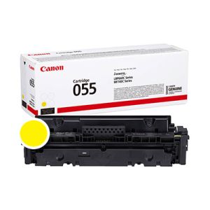 Toner Canon CRG-055Y (3013C002AA, Ye), 2.100 strani (original, rumena) | MEGAtoner.si