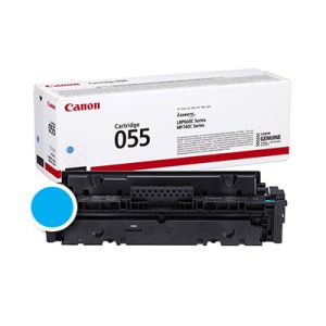 Toner Canon CRG-055C (3015C002AA, Cy), 2.100 strani (original, modra) | MEGAtoner.si