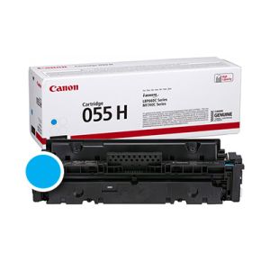 Toner Canon CRG-055HC (3019C002AA, Cy), 5.900 strani (original, modra) | MEGAtoner.si
