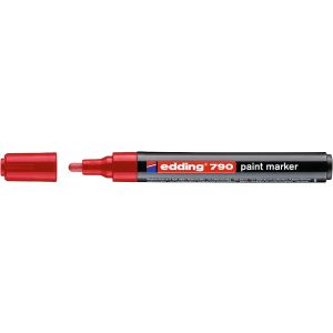 Edding paint marker 790, 2-3mm, rdeč | MEGAtoner.si