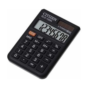 Kalkulator Citizen SLD100N žepni, 8m, črn | MEGAtoner.si