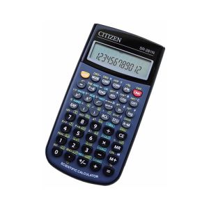 Kalkulator Citizen SR281N tehnični, 10+2m, črn | MEGAtoner.si