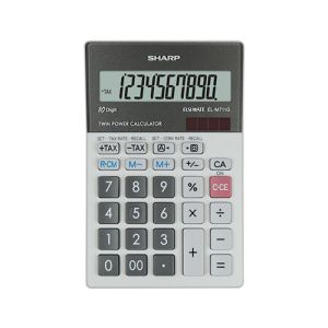 Kalkulator Sharp ELM711GGY namizni, 10m, solar | MEGAtoner.si