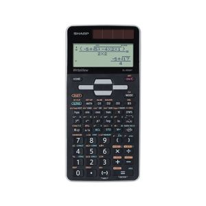Kalkulator Sharp ELW506TGY tehnični, 4lin, črno-siv | MEGAtoner.si