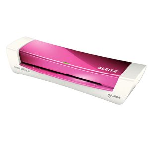 Leitz Ilam Home Office A4 WOW laminator, roza | MEGAtoner.si