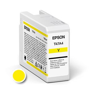 Kartuša Epson T47A4 UltraChrome Pro 10 (C13T47A400, Y), 50ml (original, rumena) | MEGAtoner.si
