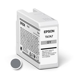 Kartuša Epson T47A7 UltraChrome Pro 10 (C13T47A700, GY), 50ml (original, siva) | MEGAtoner.si