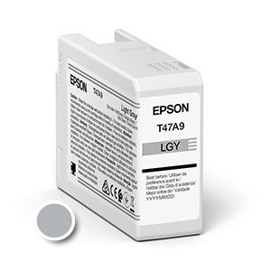 Kartuša Epson T47A9 UltraChrome Pro 10 (C13T47A900, LGY), 50ml (original, svetlo siva) | MEGAtoner.si
