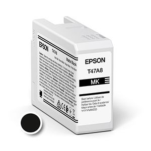 Kartuša Epson T47A8 UltraChrome Pro 10 (C13T47A800, MK), 50ml (original, mat črna) | MEGAtoner.si