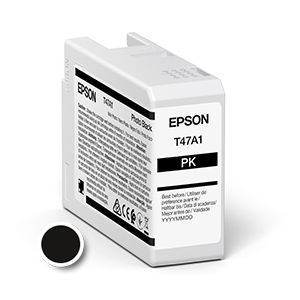 Kartuša Epson T47A1 UltraChrome Pro 10 (C13T47A100, PK), 50ml (original, foto črna) | MEGAtoner.si