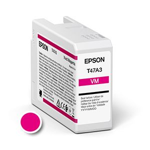 Kartuša Epson T47A3 UltraChrome Pro 10 (C13T47A300, VM), 50ml (original, vivid škrlatna) | MEGAtoner.si
