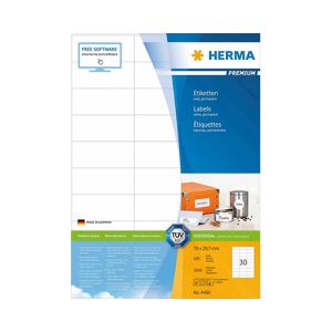 Herma etikete Superprint 4456, 70x29,7mm, 100/1 (3489) | MEGAtoner.si