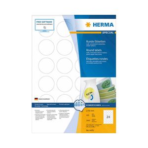 Herma etikete Superprint 4476, 40mm krog, 100/1 | MEGAtoner.si