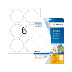 Herma etikete Superprint 5068, 85mm krog, 25/1 | MEGAtoner.si