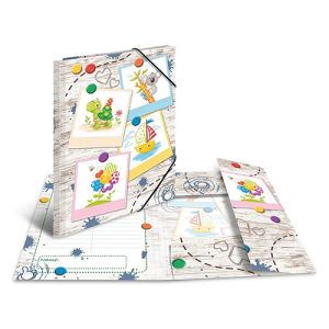 Herma mapa s klapo in elastiko, A4, karton, Friends | MEGAtoner.si