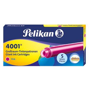 Pelikan črnilni vložek 4001® GTP/5, pink | MEGAtoner.si