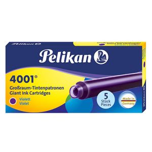 Pelikan črnilni vložek 4001® GTP/5, vijoličen | MEGAtoner.si