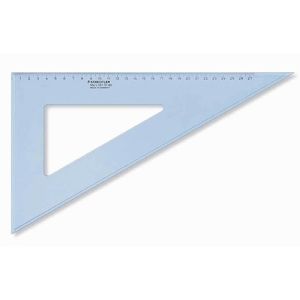 Staedtler trikotnik 31cm, 60°/30°, prozorno moder | MEGAtoner.si