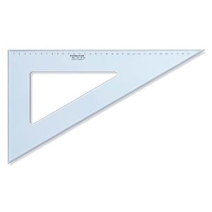 Staedtler trikotnik 36cm, 60°/30°, prozorno moder | MEGAtoner.si