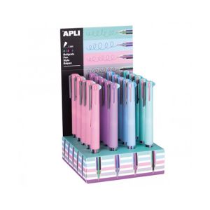 APLI kemični svinčniki Nordik, 5 barv | MEGAtoner.si