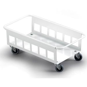 Durable Durabin voziček za koš, bel, 60 litrov | MEGAtoner.si