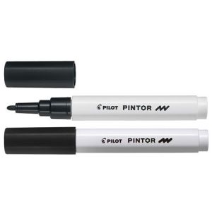 Pilot marker Pintor FINE, črn SW-PT-F-B (6 kos) | MEGAtoner.si
