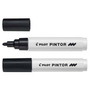Pilot marker Pintor MEDIUM, črn SW-PT-M-B (6 kos) | MEGAtoner.si
